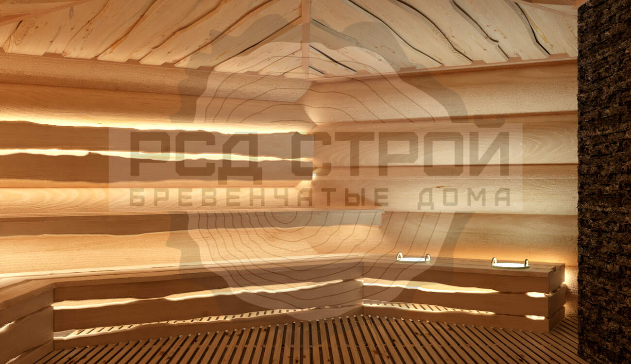 Проект Баня Шестиугольная