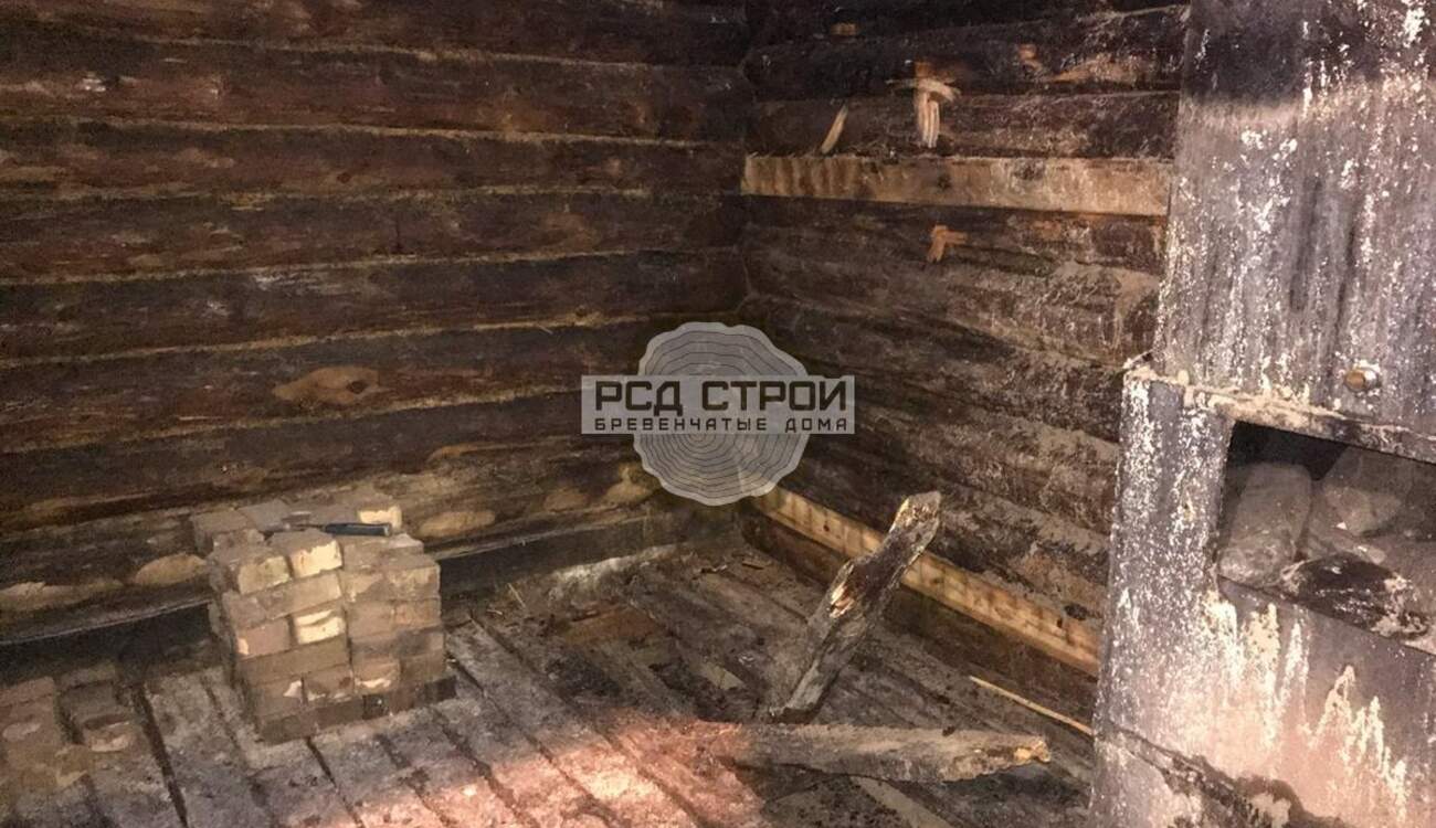 Реконструкция бани после пожара