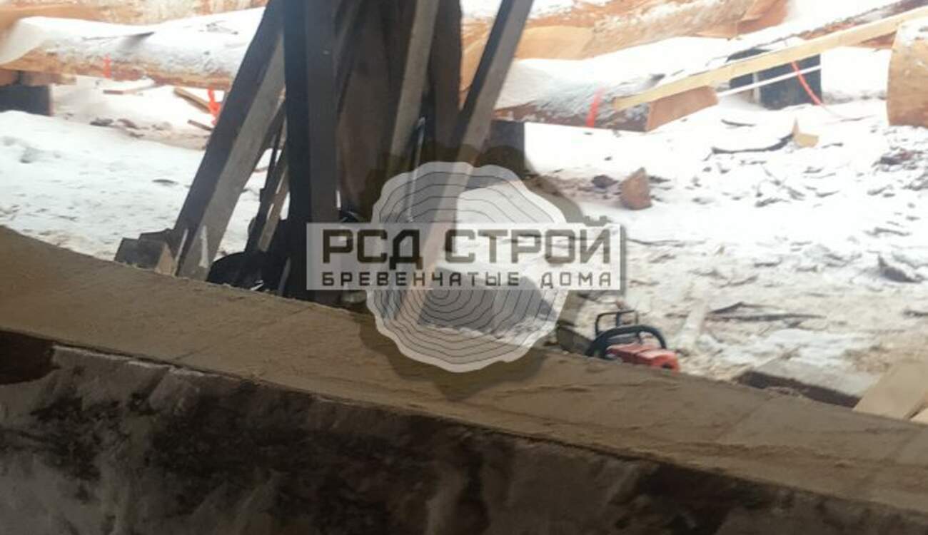 Рубка дома по проекту Таёжный угол