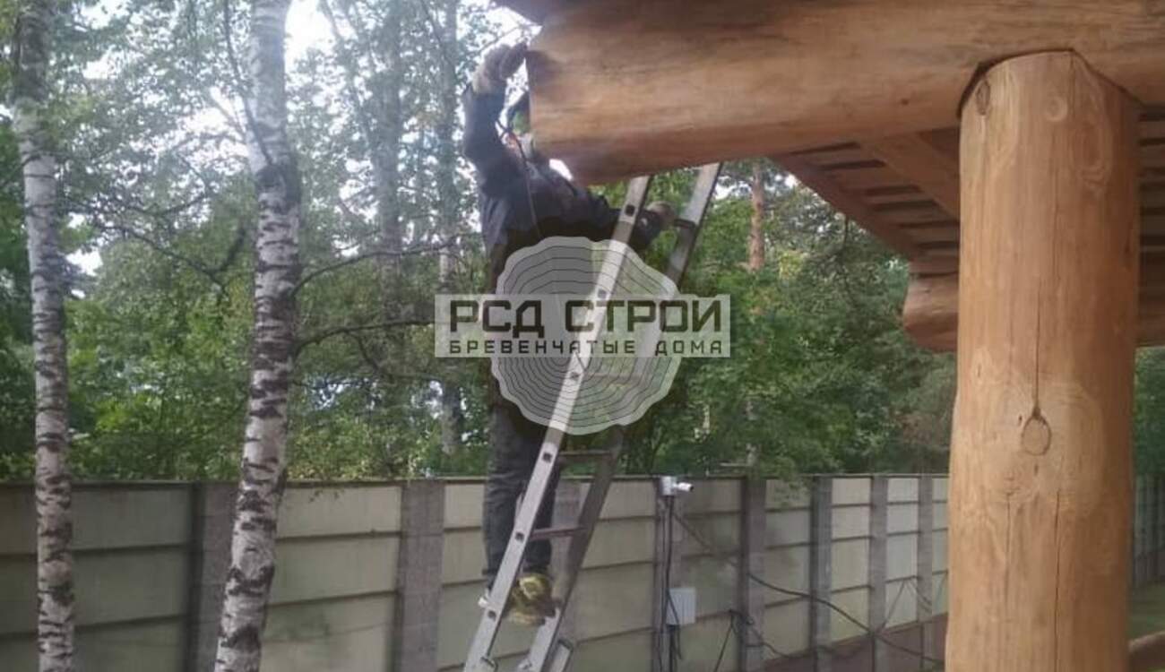 Работаем с еще одной баней в банном комплексе Бор 812