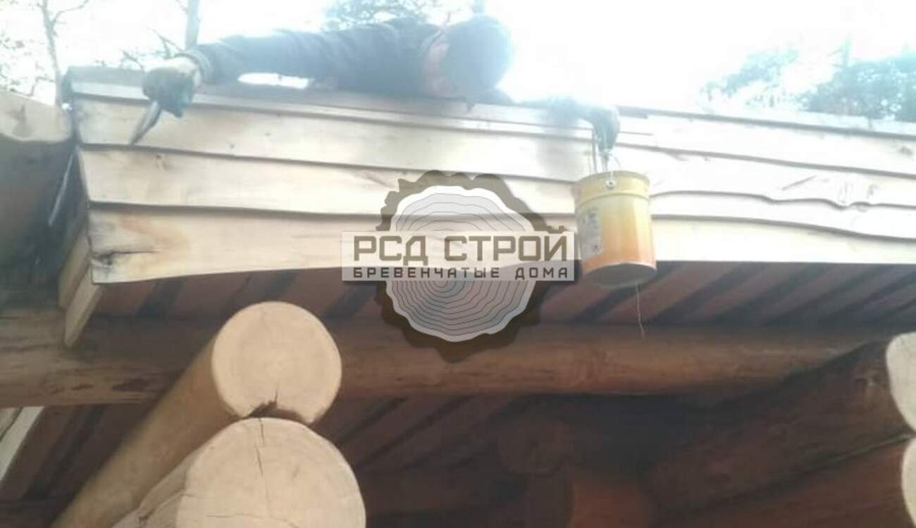 Работаем с еще одной баней в банном комплексе Бор 812