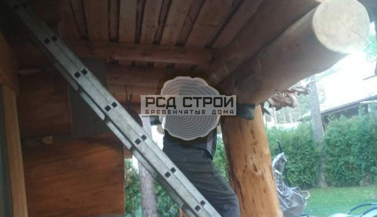 Работаем с еще одной баней в банном комплексе Бор 812